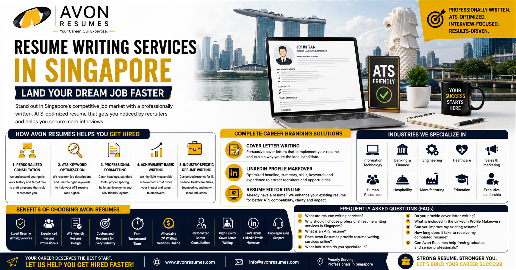 Resume writing services in Singapore